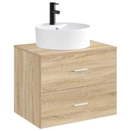 Tvättställ för badrum Matte Svart 40,5 x 40,5 x 15 cm Metall