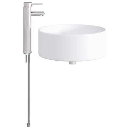 Tvättställ för badrum Krom 40,5 x 40,5 x 15,5 cm Metall