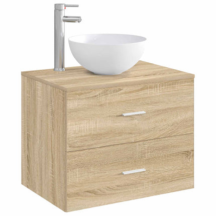 Tvättställ för badrum Krom 35,5 x 35,5 x 14,5 cm Metall