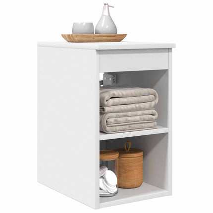 Badrumsskåp Mellan Vit 30 x 41 x 50 cm Konstruerat trä