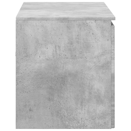 Väggmonterat Badrumsskåp Betonggrå 62,5 x 44,5 x 50 cm