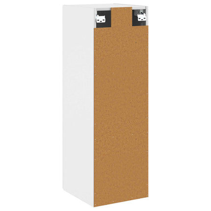 Väggmonterat Badrumsskåp Vit 33 x 34,5 x 60 cm Konstruerat trä
