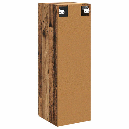 Väggmonterat Badrumsskåp Gammalt trä 33 x 34,5 x 60 cm