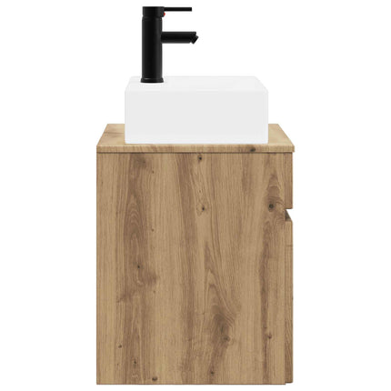 Väggmonterad Handfat Vanity Artisan-ek 39 x 41 x 62,5 cm
