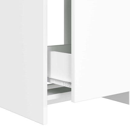 Badrum Under Diskbänk Skåp Vit 56 x 37,5 x 81 cm