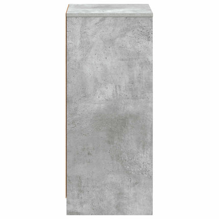 Badrumsskåp Betonggrå 35 x 36,5 x 85 cm Konstruerat trä