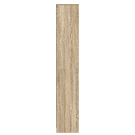 Badrumsskåp Sonoma-ek 30 x 33 x 190 cm Konstruerat trä