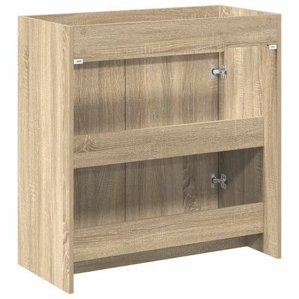Badrum Under Diskbänk Skåp Sonoma-ek 78,5 x 37,5 x 81 cm