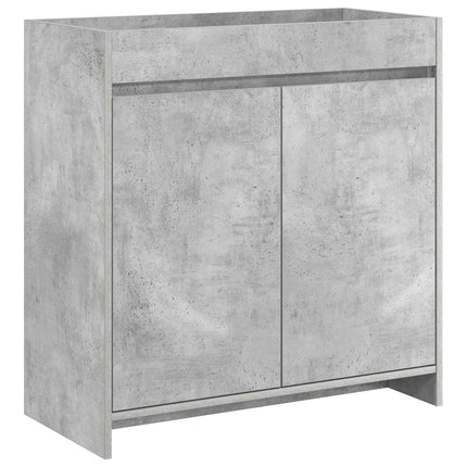 Badrum Under Diskbänk Skåp Betonggrå 78,5 x 37,5 x 81 cm