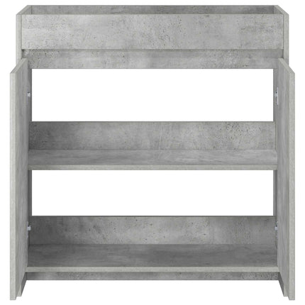 Badrum Under Diskbänk Skåp Betonggrå 78,5 x 37,5 x 81 cm