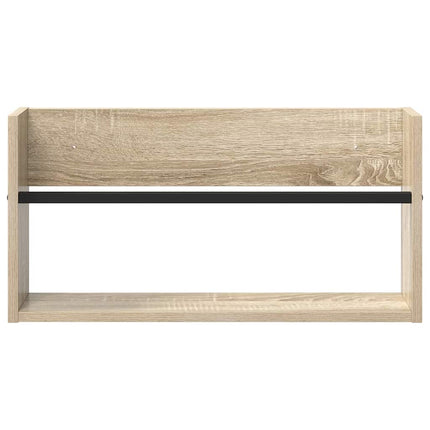 Tidningshylla Sonoma-ek 60 x 12 x 30 cm Konstruerat trä