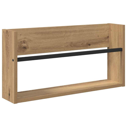 Tidningshylla 2 pcs Artisan Ek 60 x 12 x 30 cm Konstruerat trä