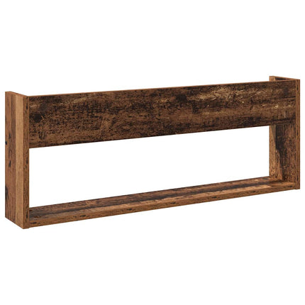 Tidningshylla Gammalt trä 80 x 12 x 30 cm Konstruerat trä