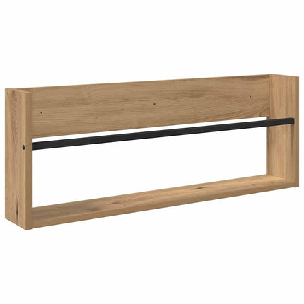 Tidningshylla Artisan Ek 80 x 12 x 30 cm Konstruerat trä
