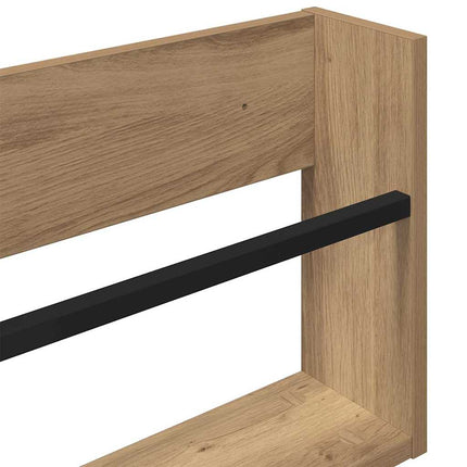 Tidningshylla 2 pcs Artisan Ek 80 x 12 x 30 cm Konstruerat trä