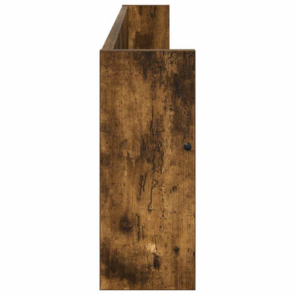 Tidningshylla Rökt ek 100 x 12 x 30 cm Konstruerat trä
