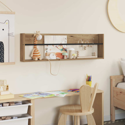 Tidningshylla Artisan Ek 100 x 12 x 30 cm Konstruerat trä