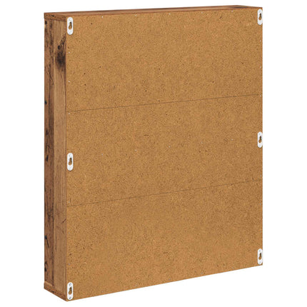 Tidningshylla Gammalt trä 60 x 12 x 70 cm Konstruerat trä