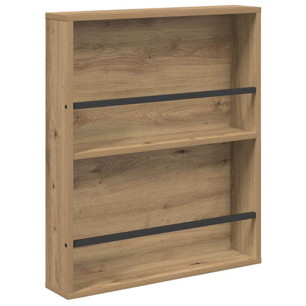 Tidningshylla 2 pcs Artisan Ek 60 x 12 x 70 cm Konstruerat trä