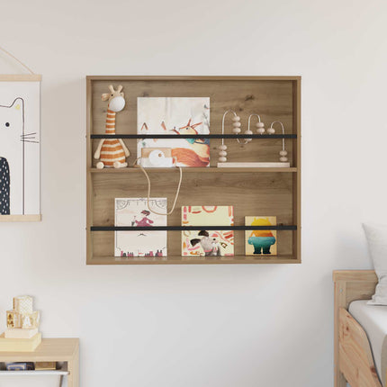 Tidningshylla Artisan Ek 80 x 12 x 70 cm Konstruerat trä