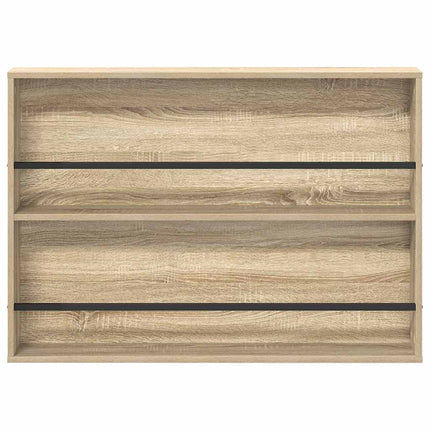 Tidningshylla Sonoma-ek 100 x 12 x 70 cm Konstruerat trä