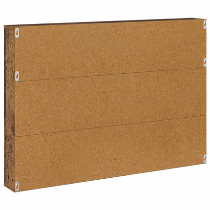 Tidningshylla Gammalt trä 100 x 12 x 70 cm Konstruerat trä