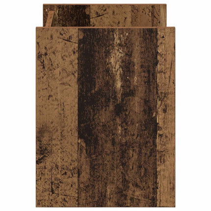 Tidningshylla Gammalt trä 35 x 35 x 45 cm Konstruerat trä