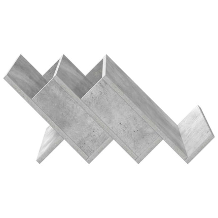 Tidningshylla Betonggrå 53 x 40 x 28,5 cm Konstruerat trä