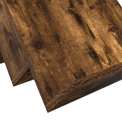 Tidningshylla Rökt ek 53 x 40 x 28,5 cm Konstruerat trä