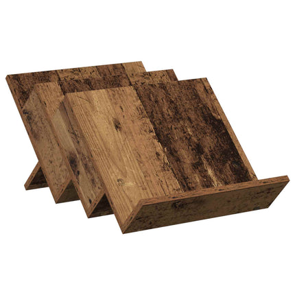 Tidningshylla Gammalt trä 53 x 40 x 28,5 cm Konstruerat trä