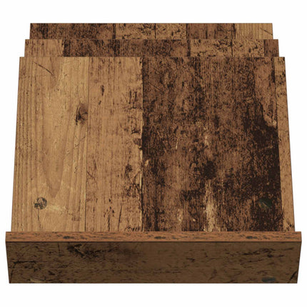 Tidningshylla Gammalt trä 53 x 40 x 28,5 cm Konstruerat trä