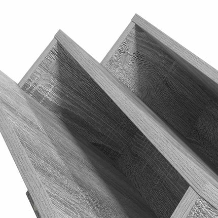 Tidningshylla Grå Sonoma 65 x 53 x 28,5 cm Konstruerat trä