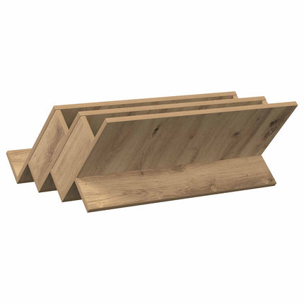 Tidningshylla Artisan Ek 65 x 53 x 28,5 cm Konstruerat trä