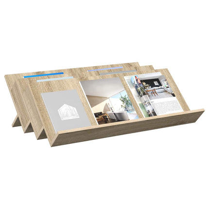 Tidningshylla Sonoma-ek 90 x 53 x 28,5 cm Konstruerat trä