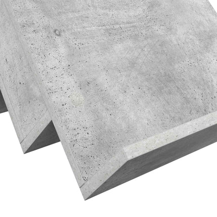 Tidningshylla Betonggrå 90 x 53 x 28,5 cm Konstruerat trä