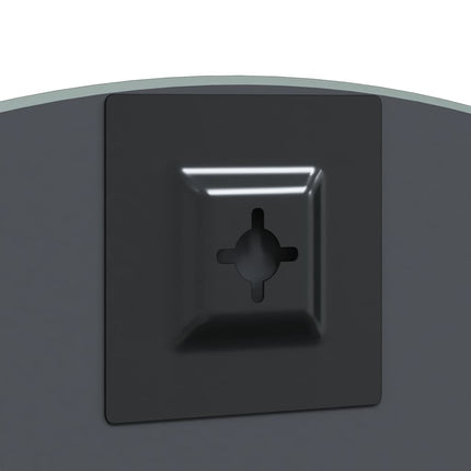 Väggspegel Rund Ø 60 cm härdat glas
