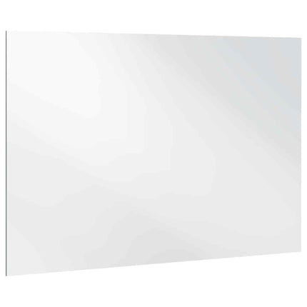 Väggspegel Rektangulär 70 x 50 cm härdat glas