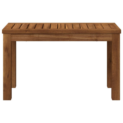 Kaffeebord Naturlig 60,5 x 30 x 36 cm Massivt Akaciaträ
