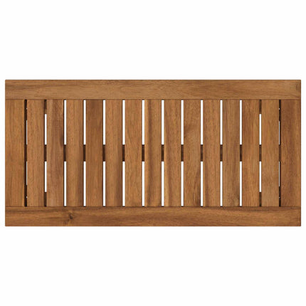 Kaffeebord Naturlig 60,5 x 30 x 36 cm Massivt Akaciaträ
