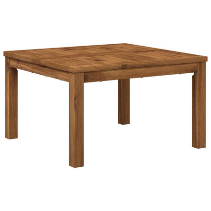 Kaffeebord Naturlig 60 x 60,5 x 36 cm Massivt Akaciaträ
