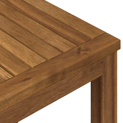 Kaffeebord Naturlig 80 x 80,5 x 45 cm Massivt Akaciaträ