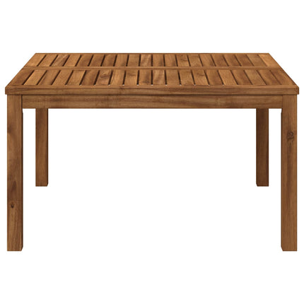 Kaffeebord Naturlig 80 x 80,5 x 45 cm Massivt Akaciaträ