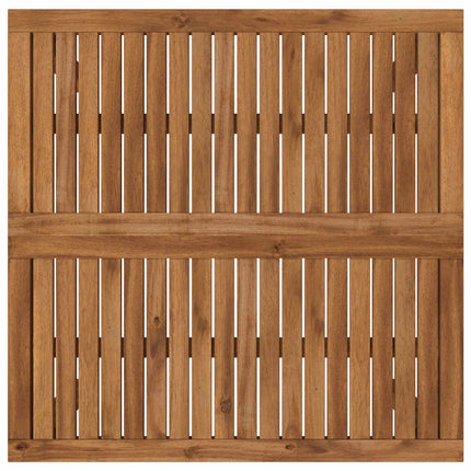 Kaffeebord Naturlig 80 x 80,5 x 45 cm Massivt Akaciaträ