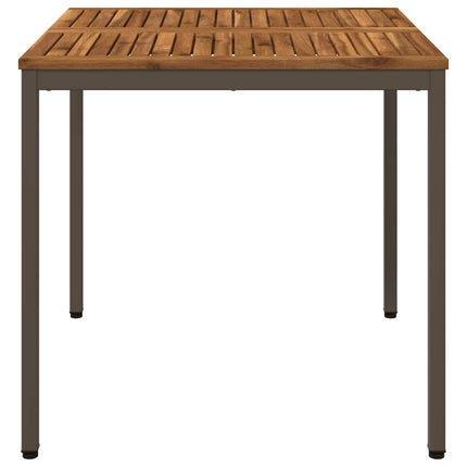 Trädgårds Middagsbord Naturlig och Kaffe 80 x 80,5 x 75 cm