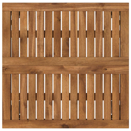 Trädgård Bar Bord Naturlig och Kaffe 60 x 60,5 x 105 cm