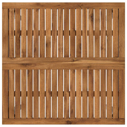 Trädgård Bar Bord Naturlig och vit 80 x 80,5 x 105 cm