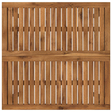 Trädgård Bar Bord Naturlig och Kaffe 80 x 80,5 x 105 cm