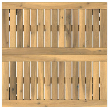 Trädgård Bar Bord Vit och svart 60 x 60,5 x 105 cm