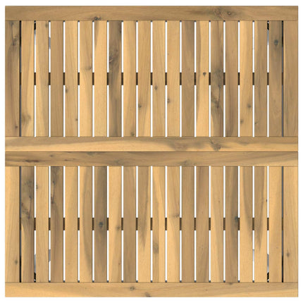 Trädgård Bar Bord Vit 80 x 80,5 x 105 cm Massivt Akaciaträ