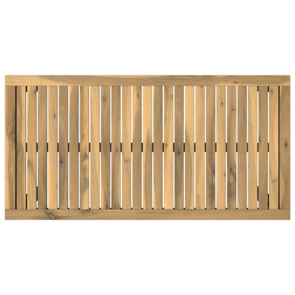 Trädgård Bar Bord Vit och svart 108,5 x 55 x 105 cm